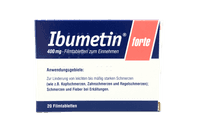 Ibumetin forte 400 mg - Filmtabletten