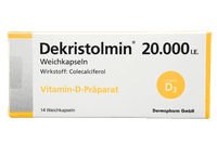 Dekristolmin 20.000 I.E. Weichkapseln