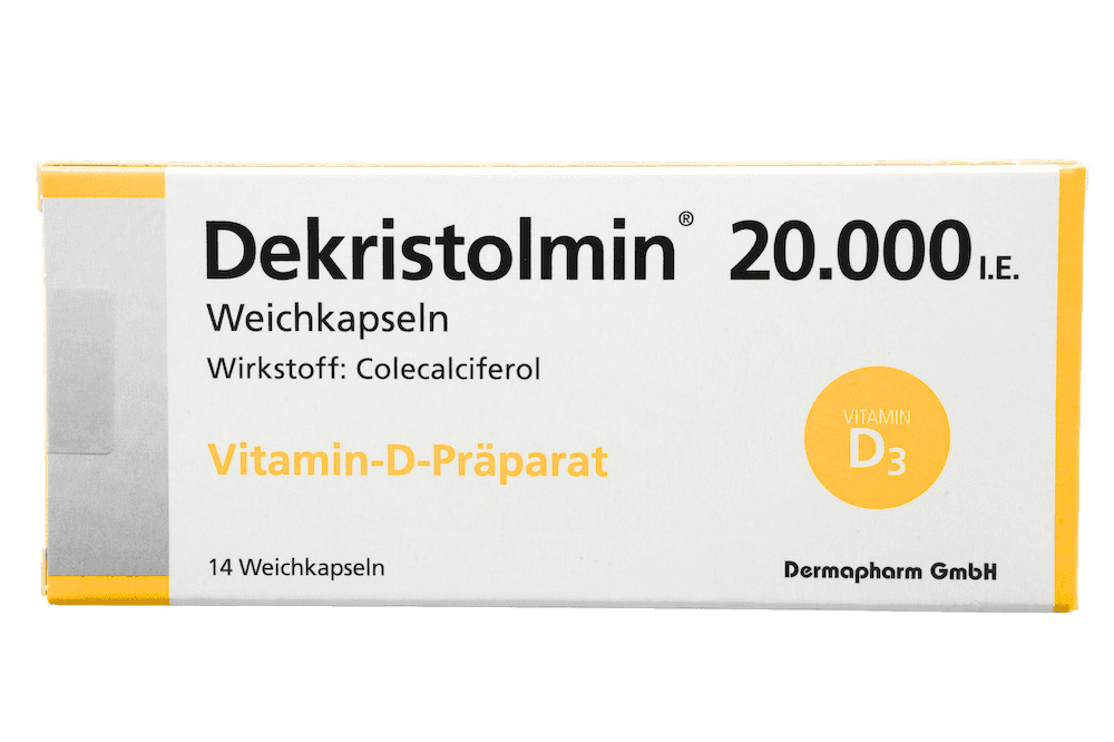 Dekristolmin 20.000 I.E. Weichkapseln Dekristolmin 20.000 I.E. Weichkapseln